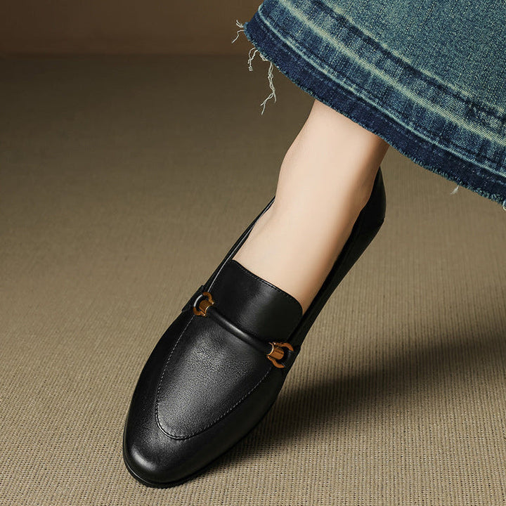 Muse & Valeur | Genuine Leather Loafers for Women