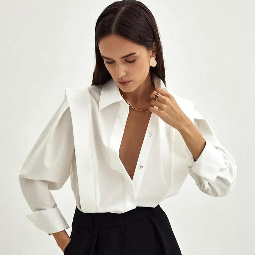 Muse and Valeur | Blouse, 100% Organic Cotton, Classic Fit