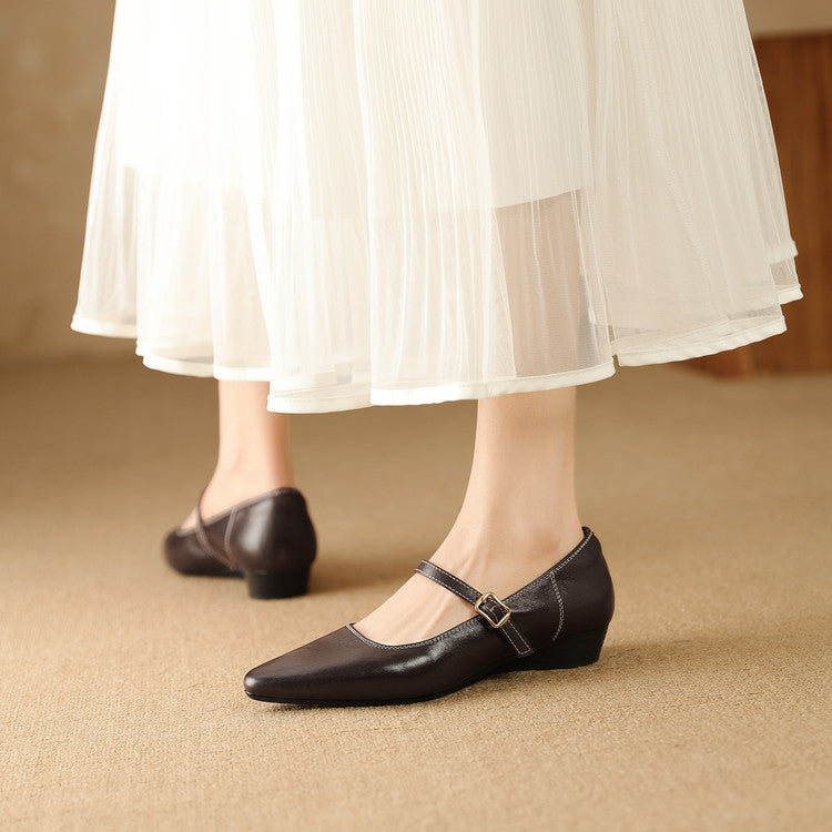 Muse & Valeur | Genuine Leather Pumps for Women
