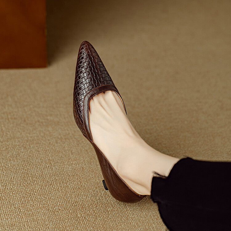 Muse & Valeur | Genuine Leather Heels for Women