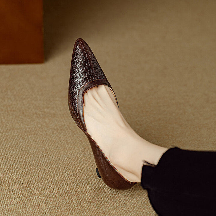 Muse & Valeur | Genuine Leather Heels for Women