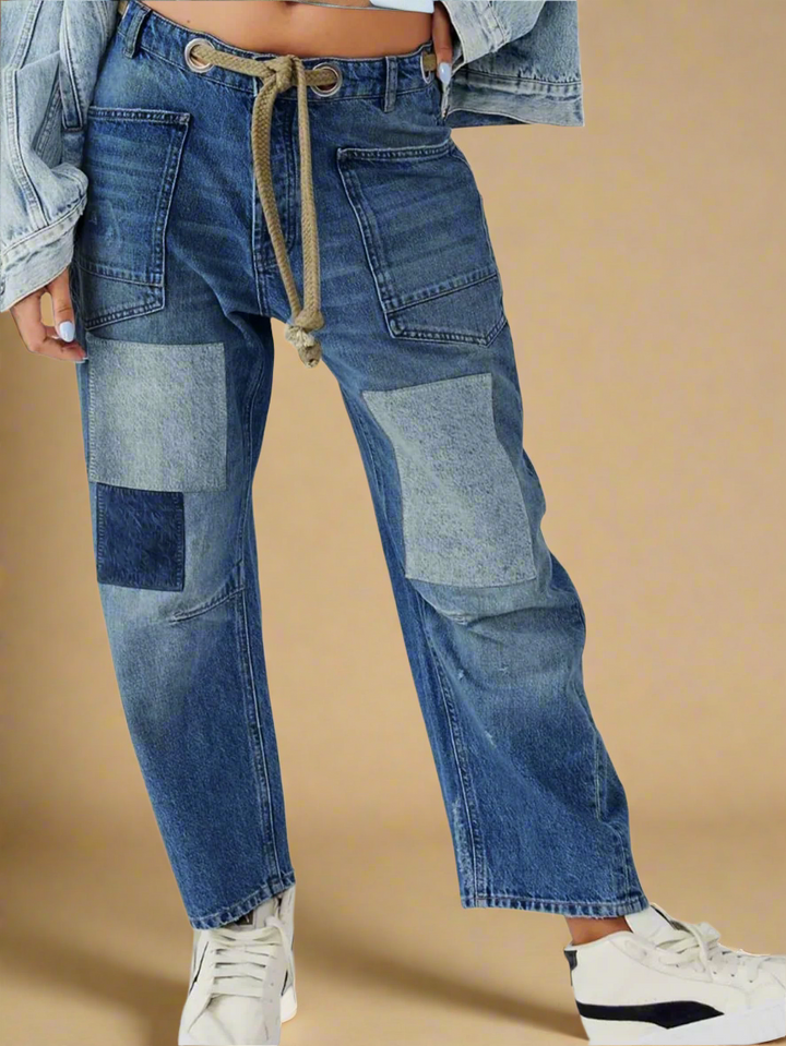 Muse & Valeur | Artisan Pants for Women in Natural Fabric, Relaxed Fit, Beige
