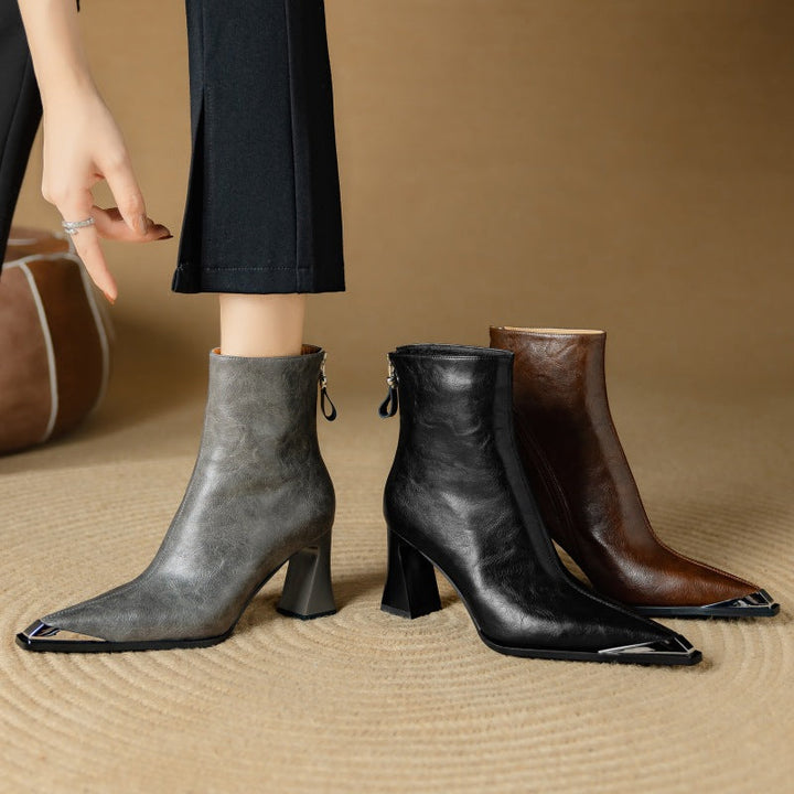 Muse & Valeur | Genuine Leather Boots for Women