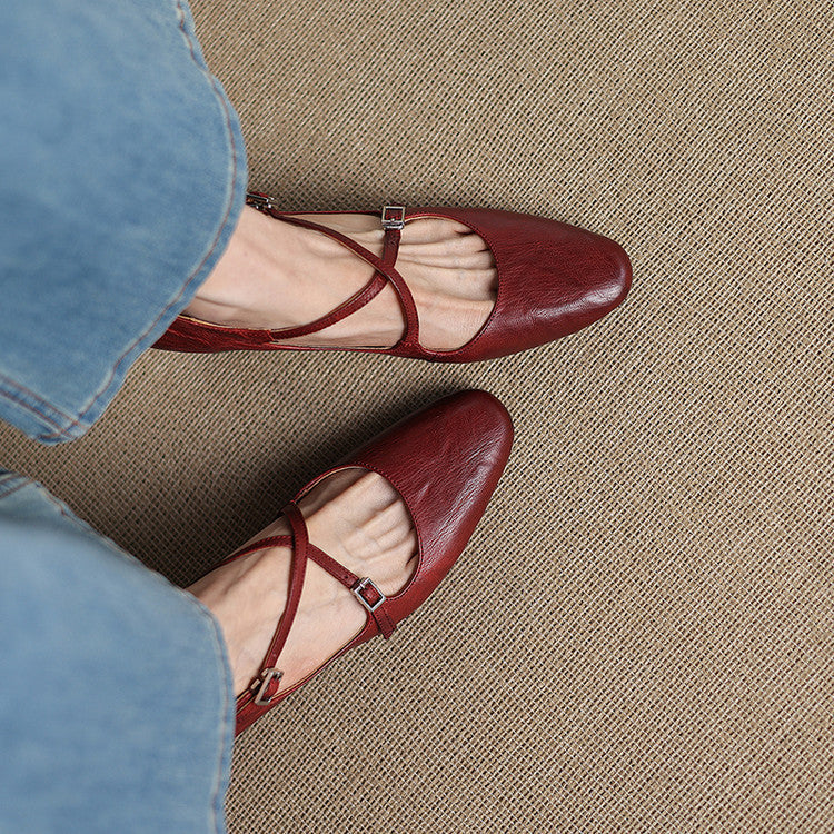 Muse & Valeur | Genuine Leather Heels for Women