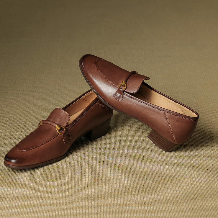Muse & Valeur | Genuine Leather Loafers for Women