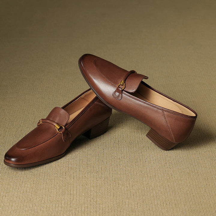 Muse & Valeur | Genuine Leather Loafers for Women