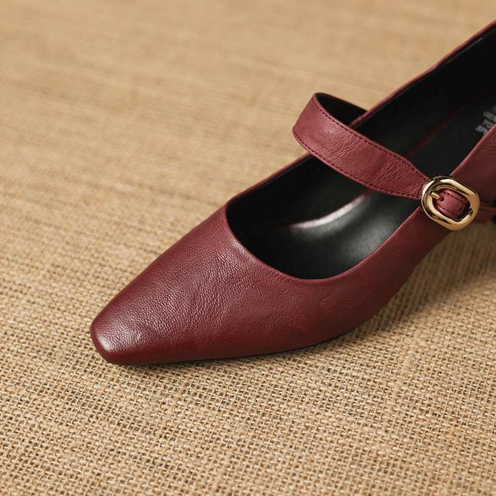 Muse & Valeur | Genuine Leather Heels for Women