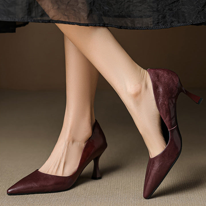 Muse & Valeur | Genuine Leather Heels for Women
