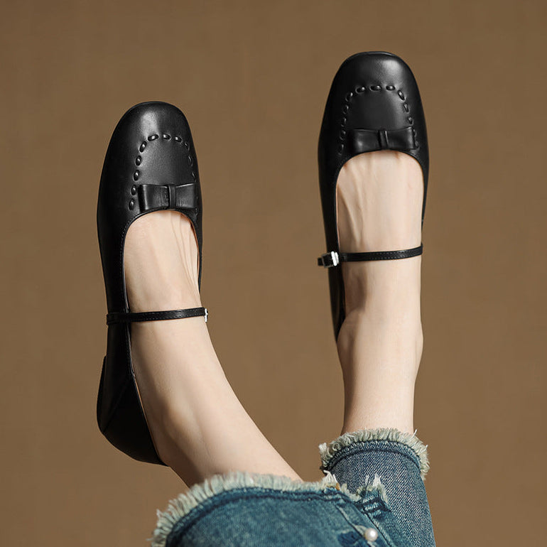 Muse & Valeur | Genuine Leather Flats for Women