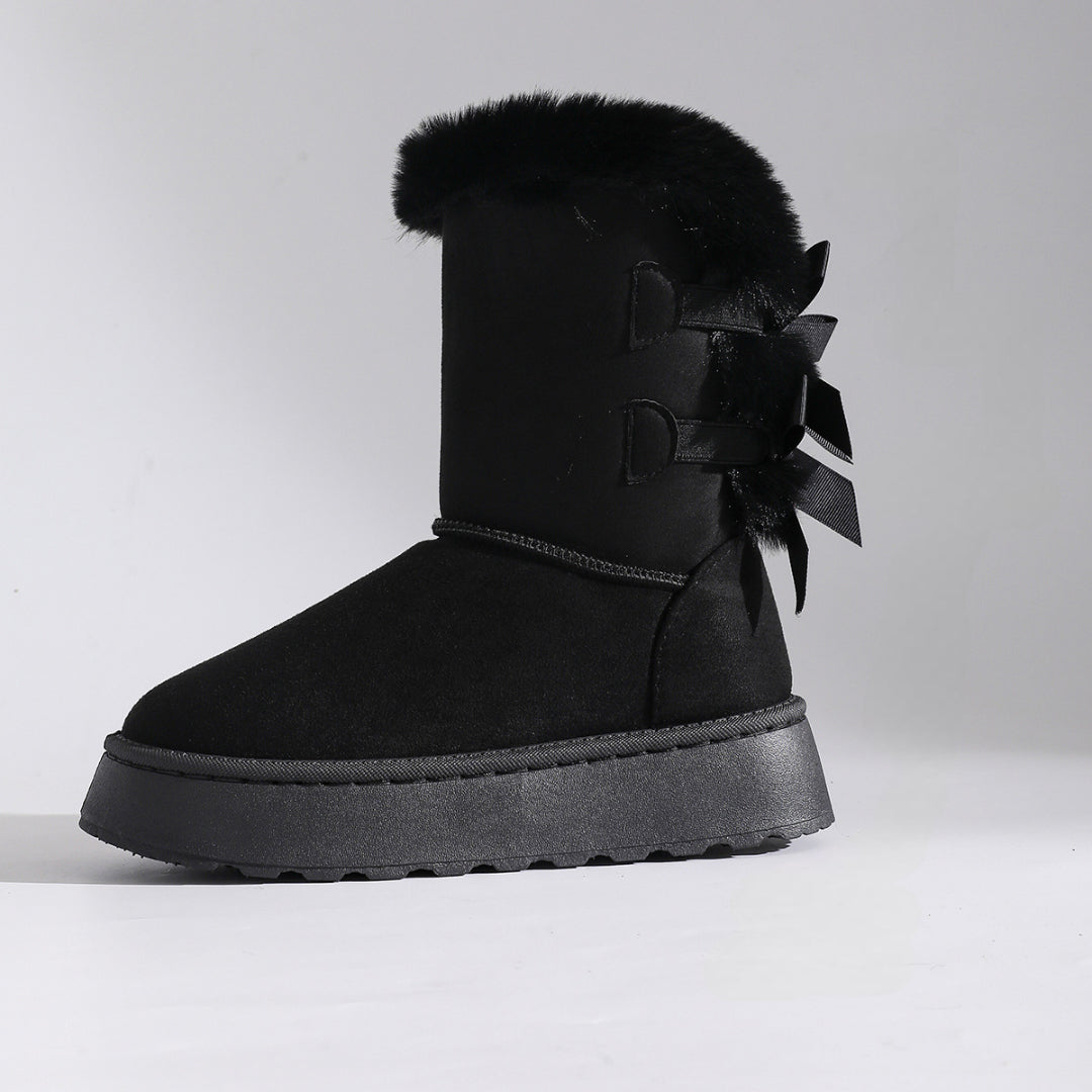 Muse & Valeur | Leather Ankle Boots for Women in Black