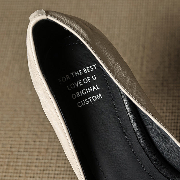 Muse & Valeur | Genuine Leather Heels for Women