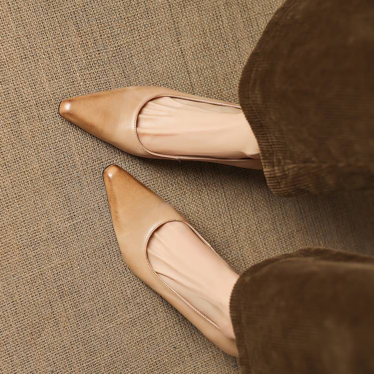 Muse & Valeur | Genuine Leather Heels for Women