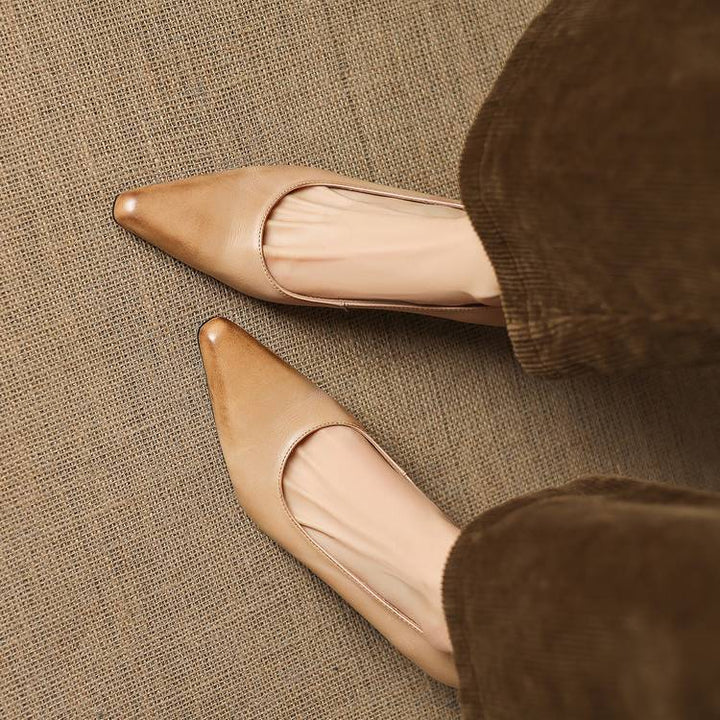 Muse & Valeur | Genuine Leather Heels for Women