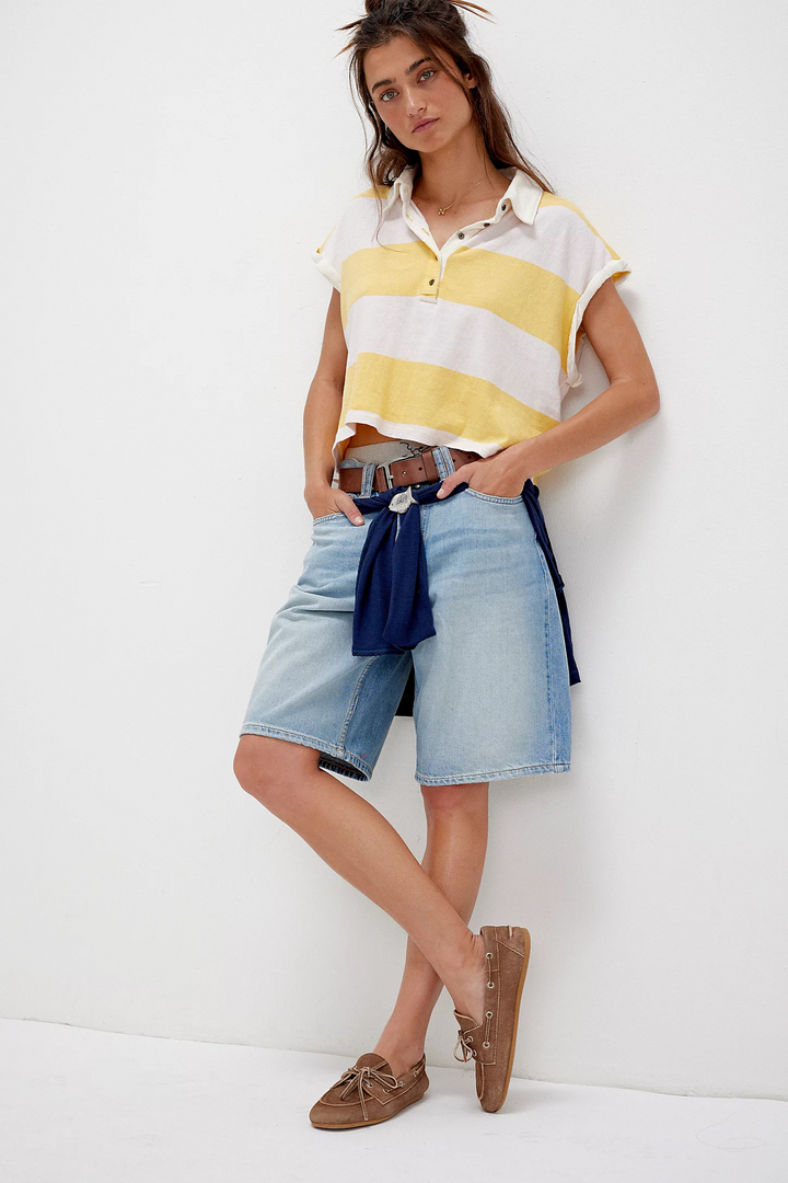 Muse and Valeur | Cropped Polo