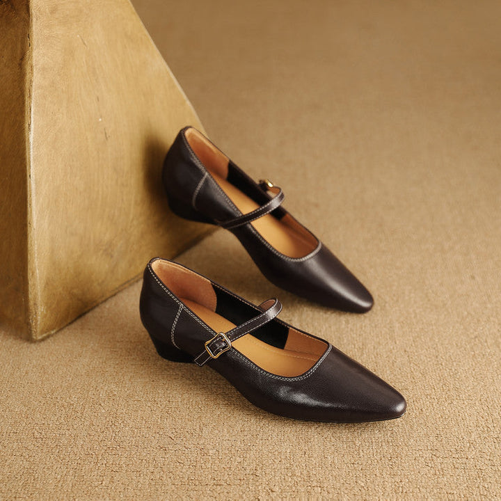Muse & Valeur | Genuine Leather Pumps for Women