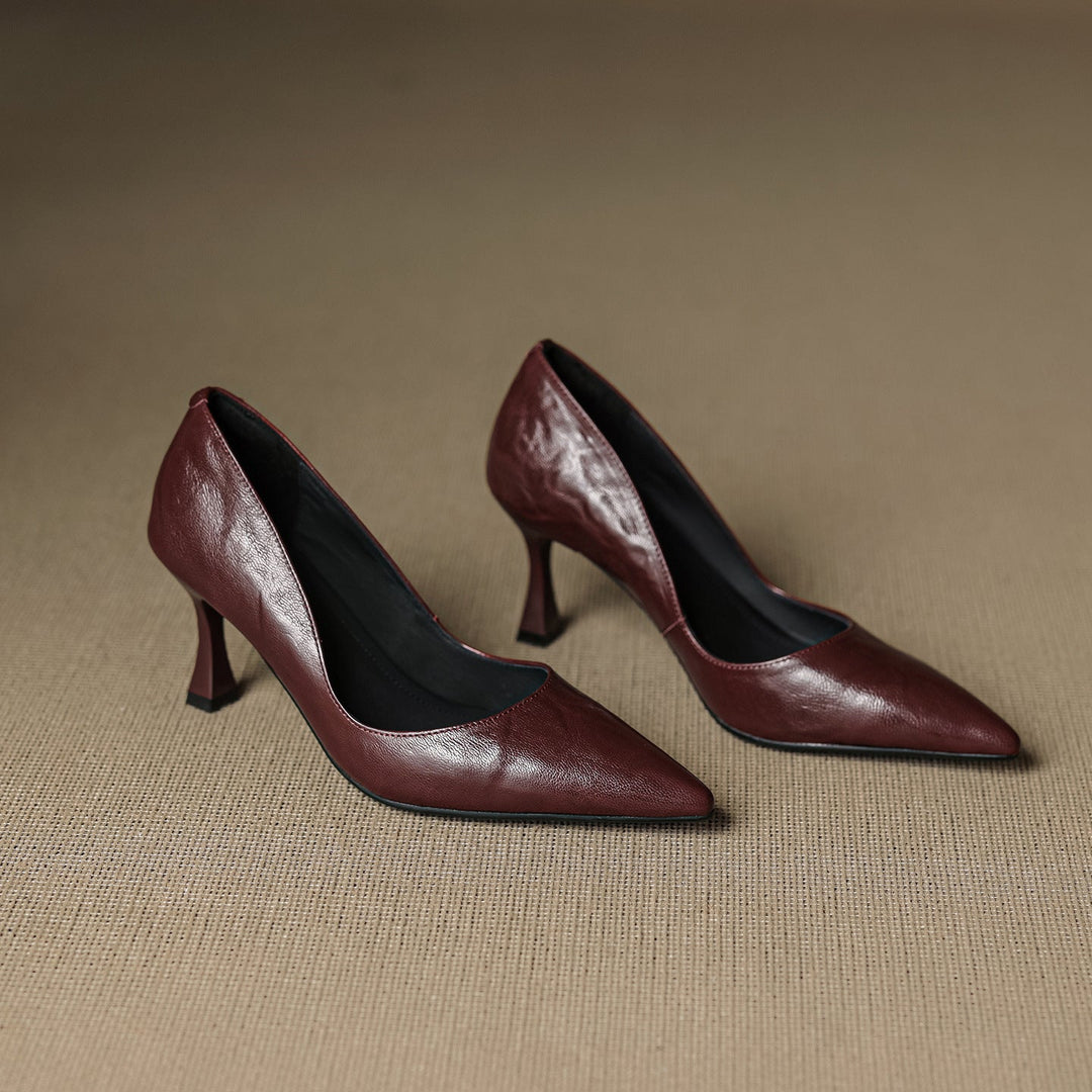 Muse & Valeur | Genuine Leather Heels for Women