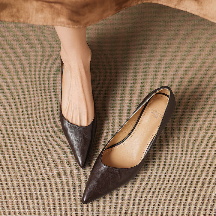 Muse & Valeur | Genuine Leather Heels for Women