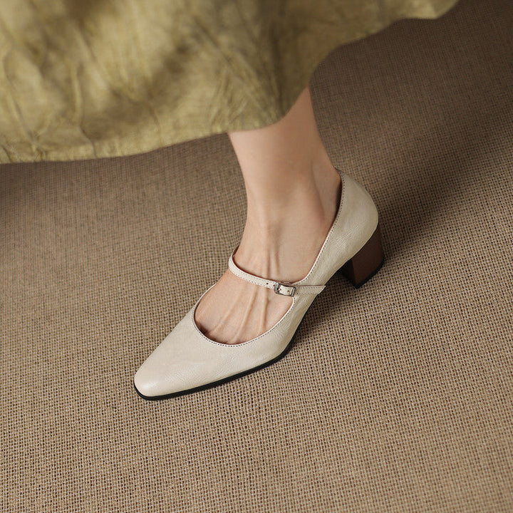 Muse & Valeur | Genuine Leather Heels for Women