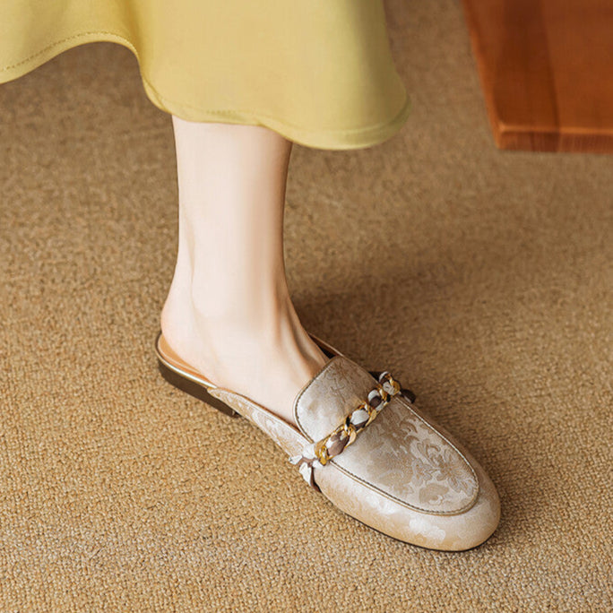 Muse & Valeur | Genuine Leather Mules for Women