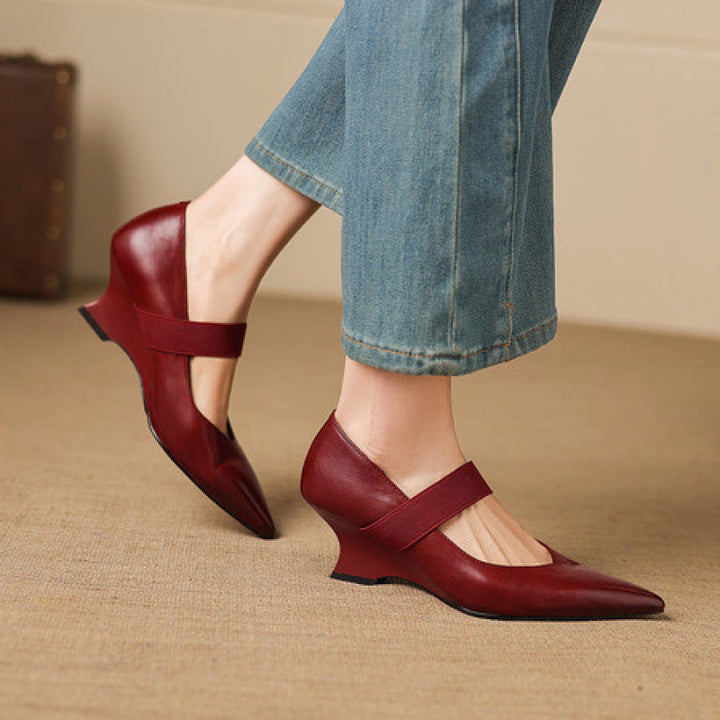 Muse & Valeur | Genuine Leather Heels for Women