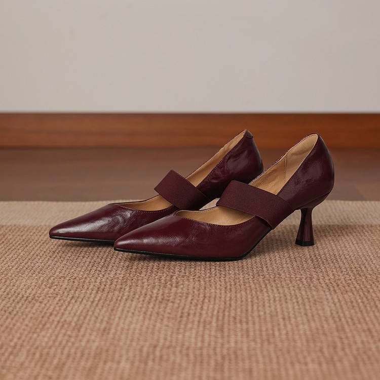 Muse & Valeur | Genuine Leather Heels for Women