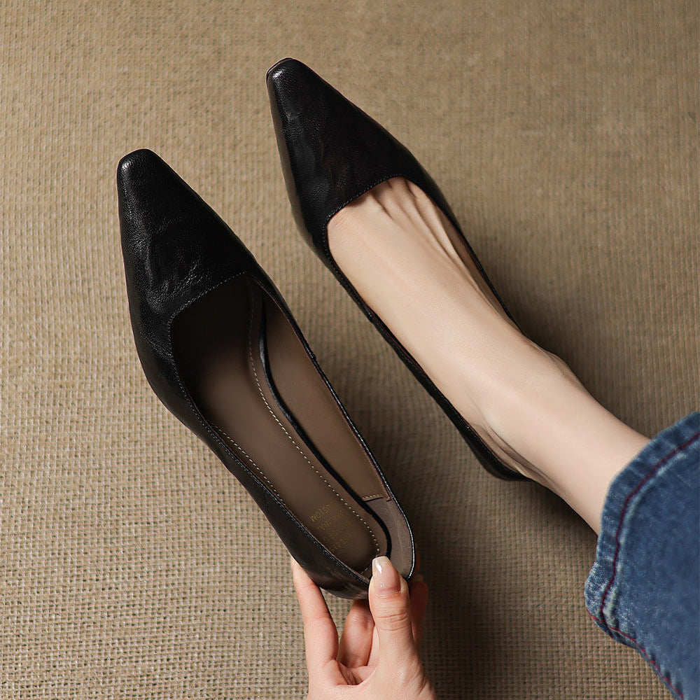 Muse & Valeur | Genuine Leather Heels for Women