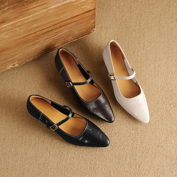 Muse & Valeur | Genuine Leather Pumps for Women