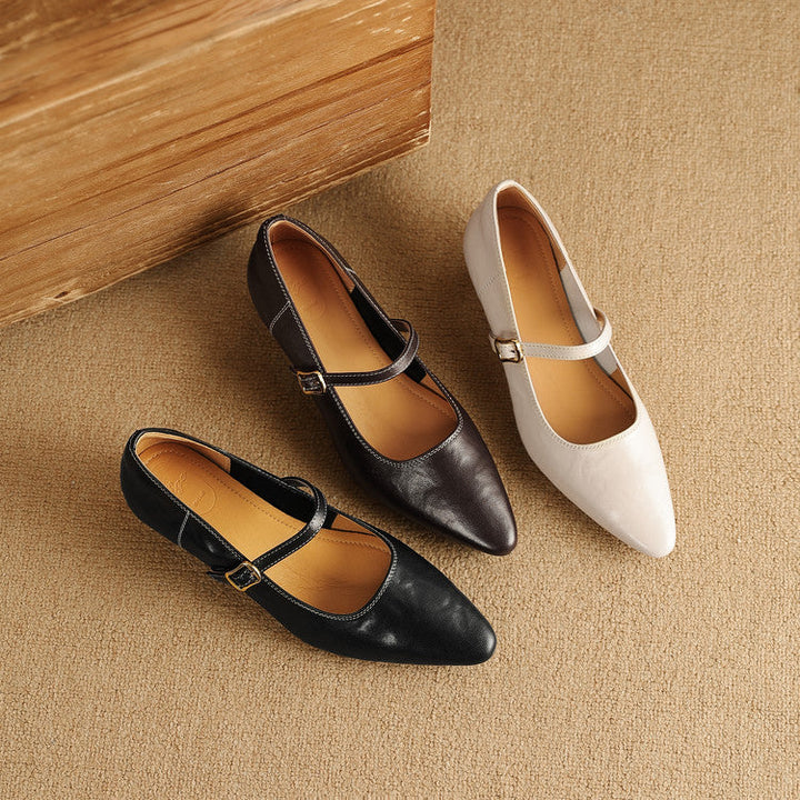 Muse & Valeur | Genuine Leather Pumps for Women