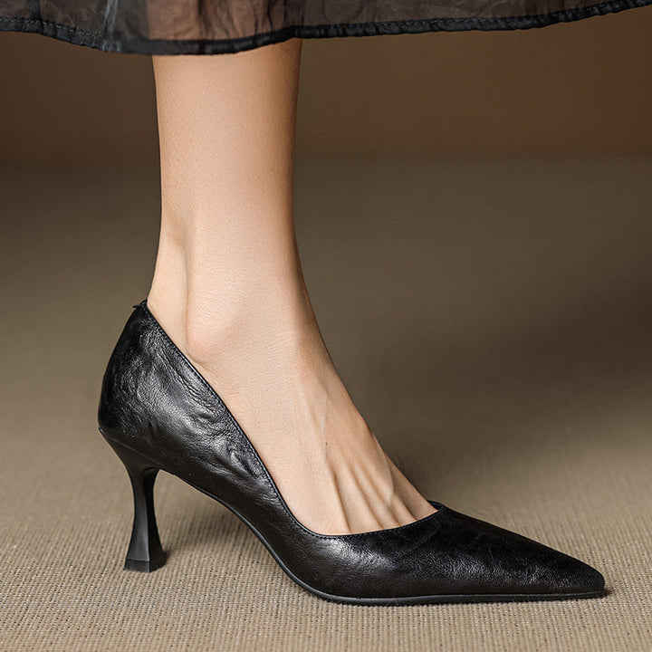 Muse & Valeur | Genuine Leather Heels for Women