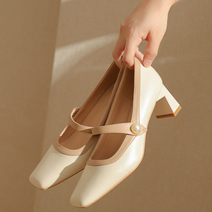 Muse & Valeur | Pumps for Women in Leather, Classic Style