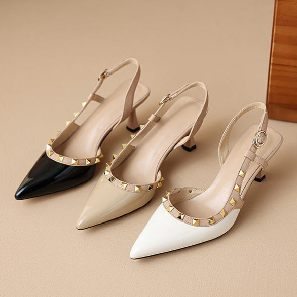 Muse & Valeur | Genuine Leather Heels for Women