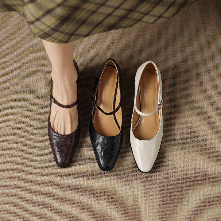 Muse & Valeur | Genuine Leather Heels for Women