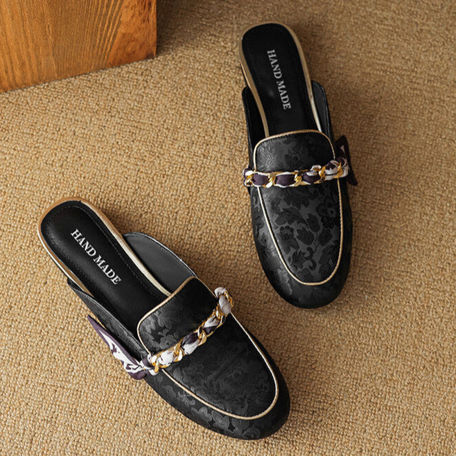 Muse & Valeur | Genuine Leather Mules for Women