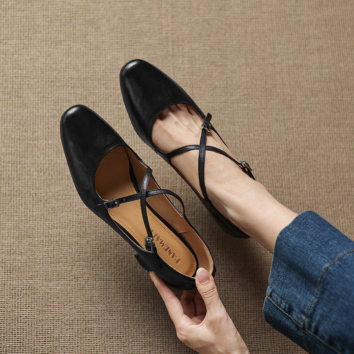 Muse & Valeur | Genuine Leather Heels for Women