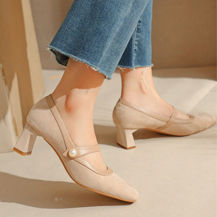 Muse & Valeur | Pumps for Women in Leather, Classic Style