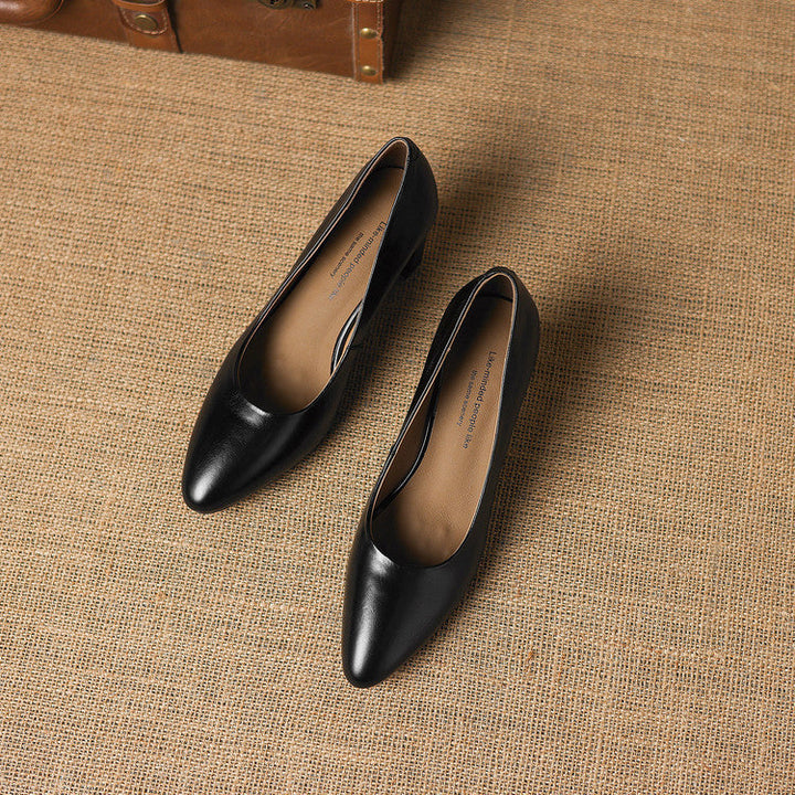 Muse & Valeur | Genuine Leather Heels for Women