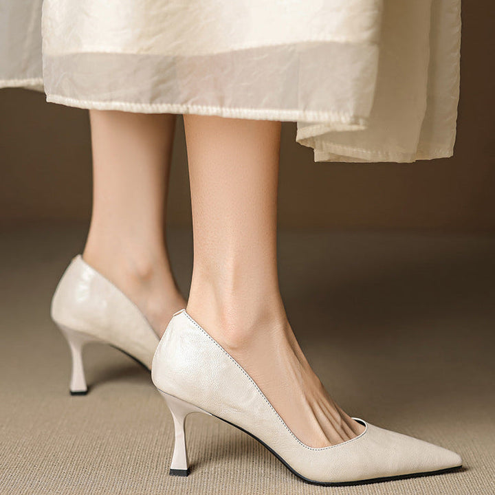 Muse & Valeur | Genuine Leather Heels for Women