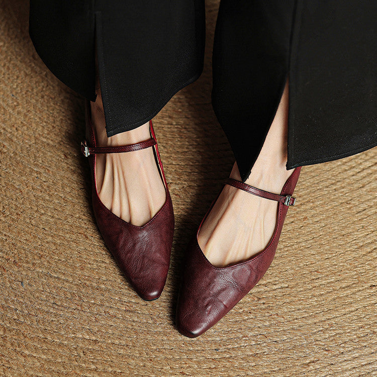 Muse & Valeur | Genuine Leather Mules for Women