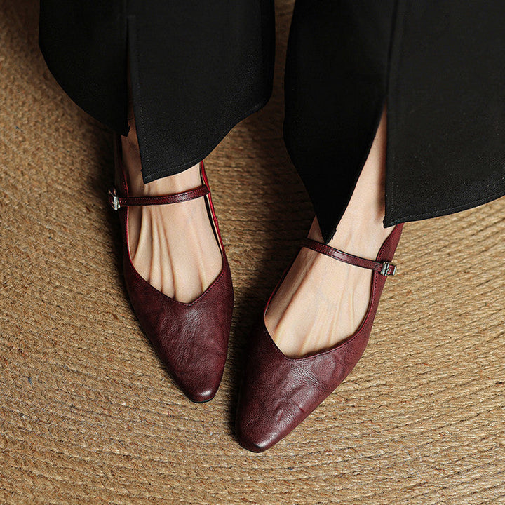 Muse & Valeur | Genuine Leather Mules for Women