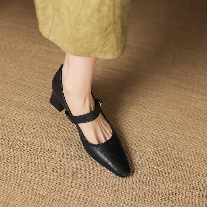 Muse & Valeur | Genuine Leather Heels for Women
