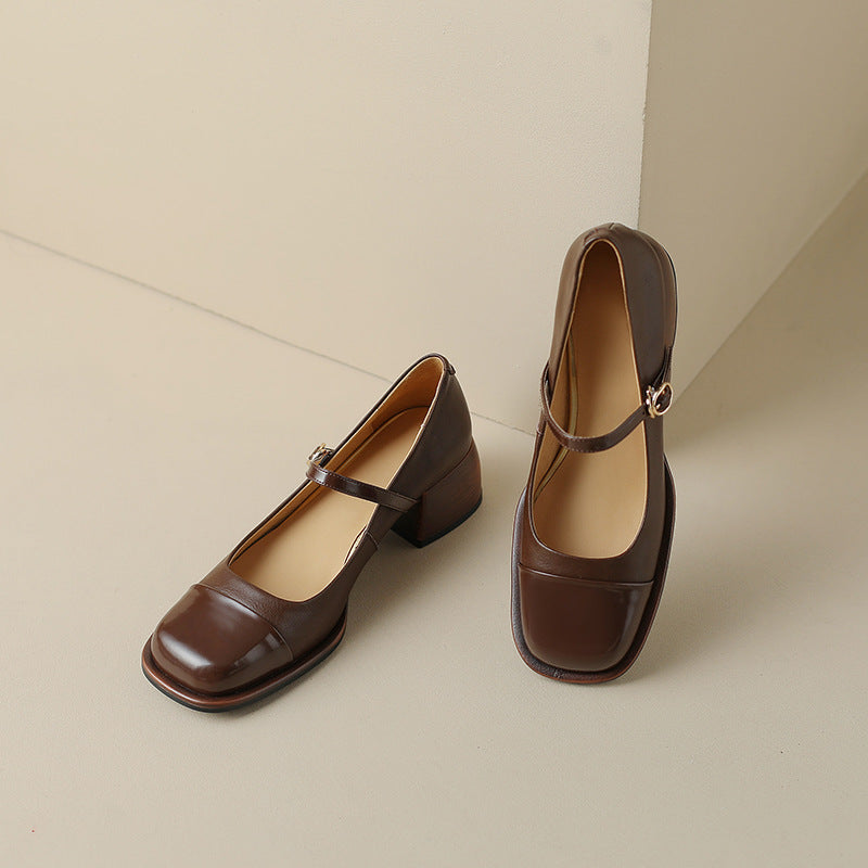 Muse & Valeur | Genuine Leather Heels for Women