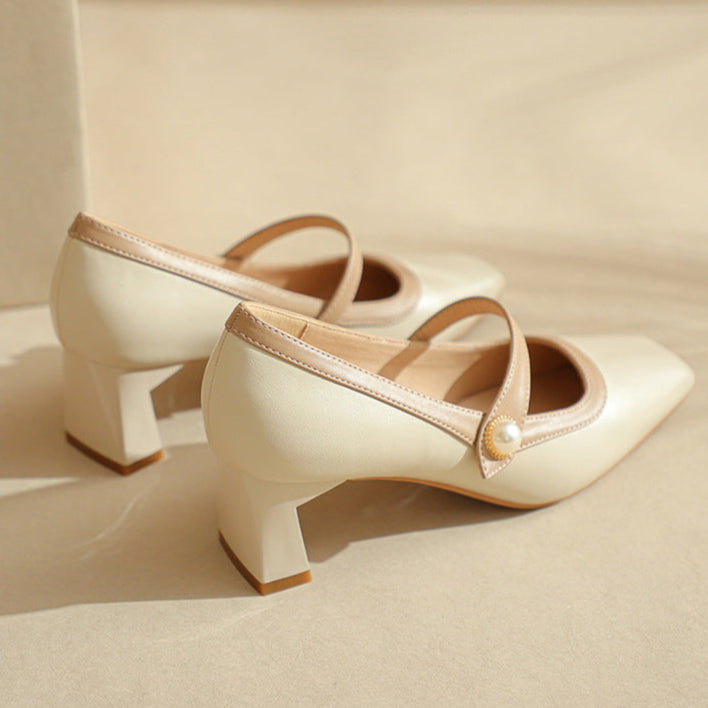 Muse & Valeur | Pumps for Women in Leather, Classic Style