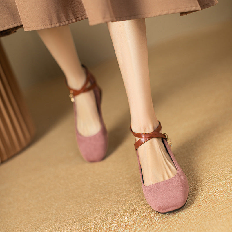 Muse & Valeur | Suede Heels for Women in Black