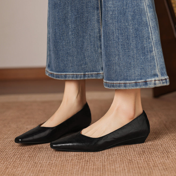 Muse & Valeur | Genuine Leather Flats for Women