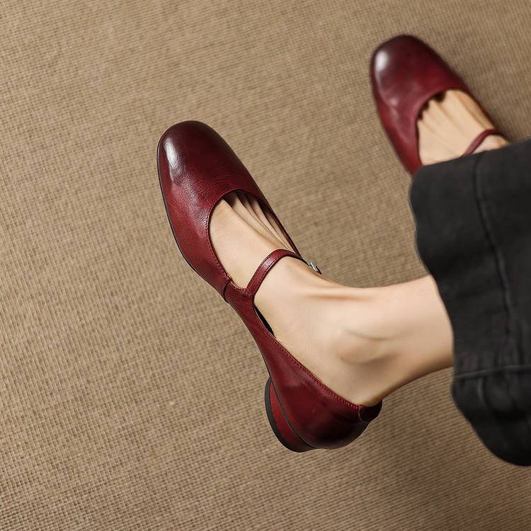 Muse & Valeur | Genuine Leather Flats for Women