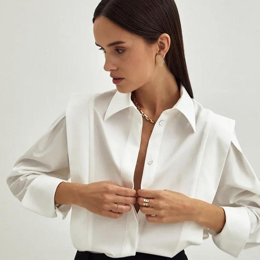 Muse and Valeur | Blouse, 100% Organic Cotton, Classic Fit