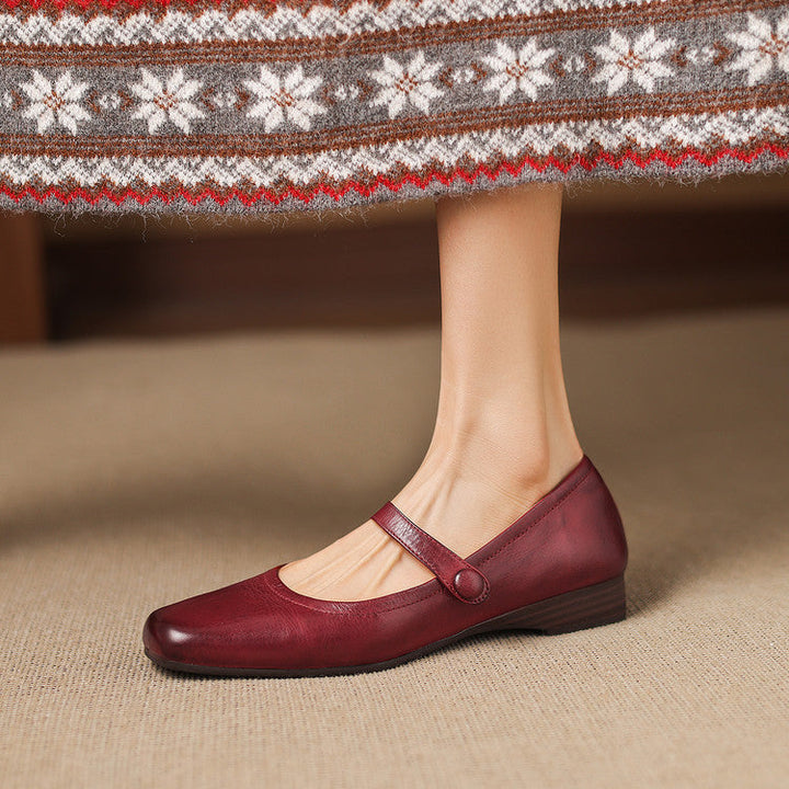 Muse & Valeur | Genuine Leather Flats for Women
