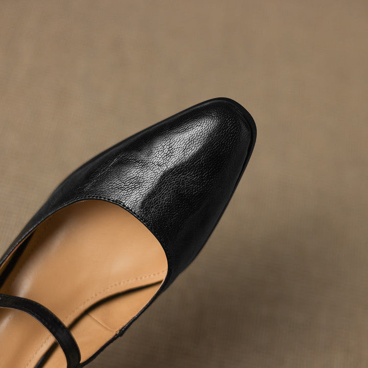 Muse & Valeur | Genuine Leather Heels for Women