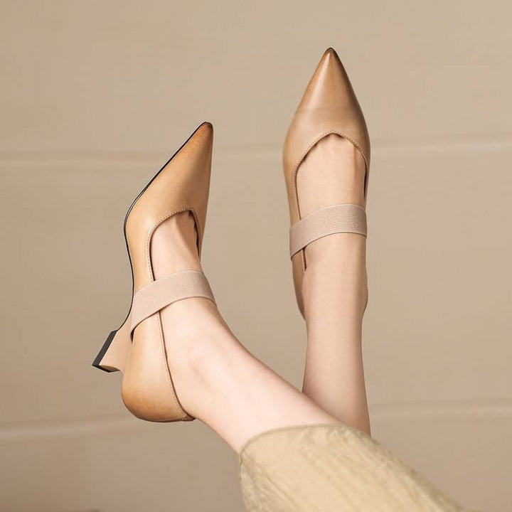 Muse & Valeur | Genuine Leather Heels for Women