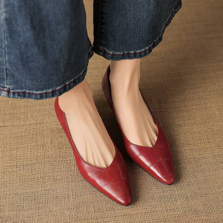 Muse & Valeur | Genuine Leather Heels for Women